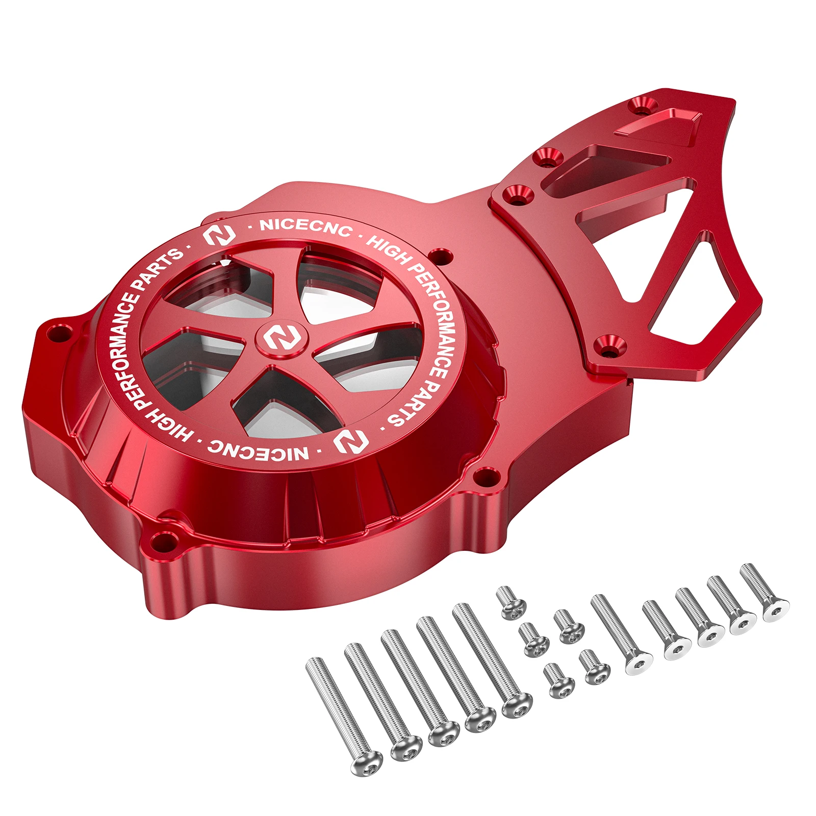 NICECNC Für Yamaha Blaster 200 YFS200 YFS200SE 1988-2006 Transparenter Stator-Kettenradabdeckungsschutz ATV-Zubehör – Detail 14