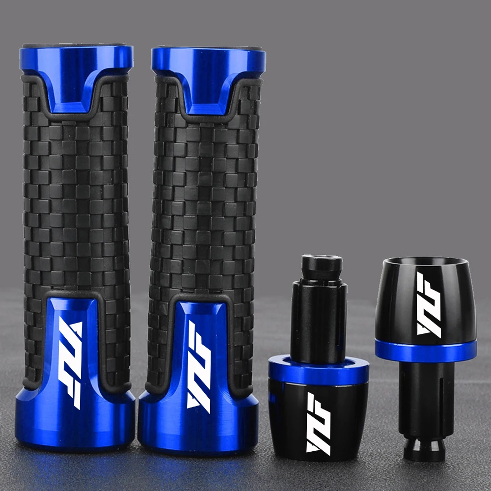 

CNC 22MM Motorcycle Handlebar Grips Handle Bar Cap End Plugs For Yamaha YZF R1 YZF R6 YZFR6 YZF R125 YZFR15 R25 YZF R3 YZF R25