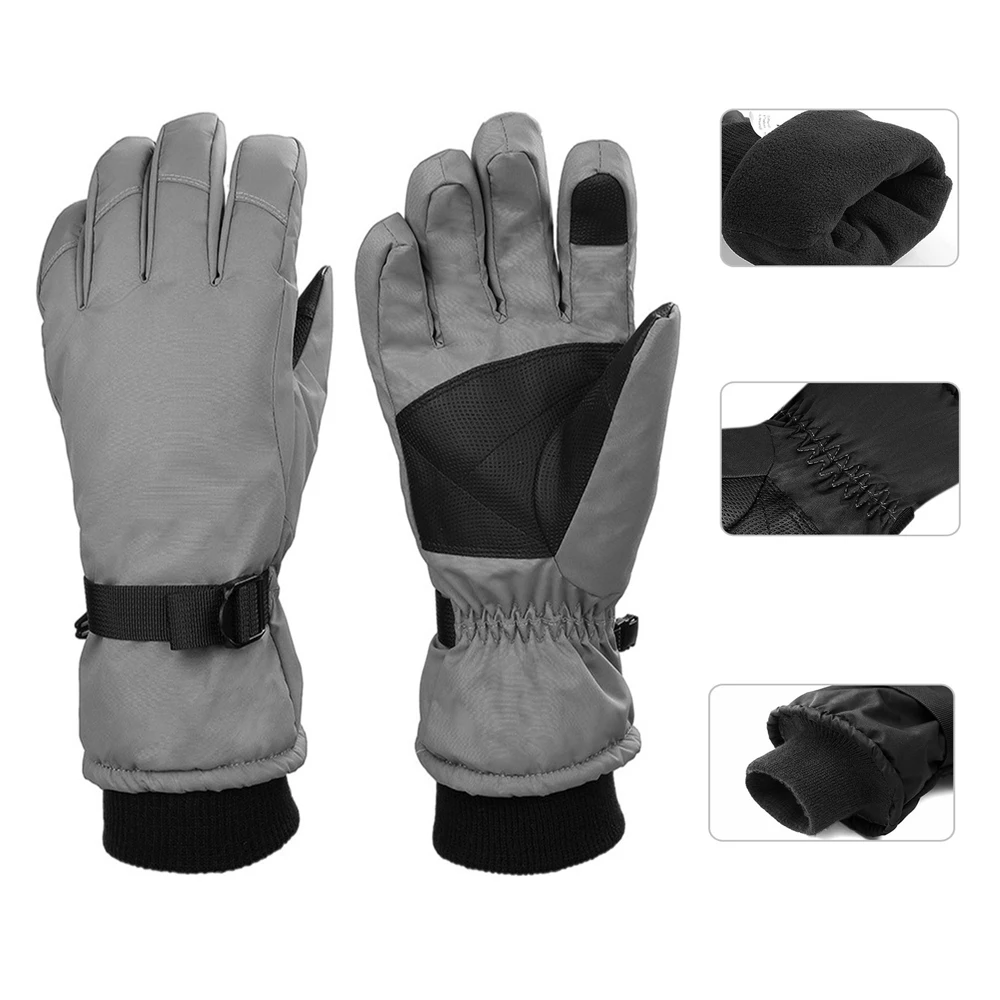 

Мотоциклетные перчатки, водонепроницаемые мужские и женские байкерские термоперчатки для мотокросса, велосипедные зимние перчатки Mtb для вождения, езды на мотоцикле