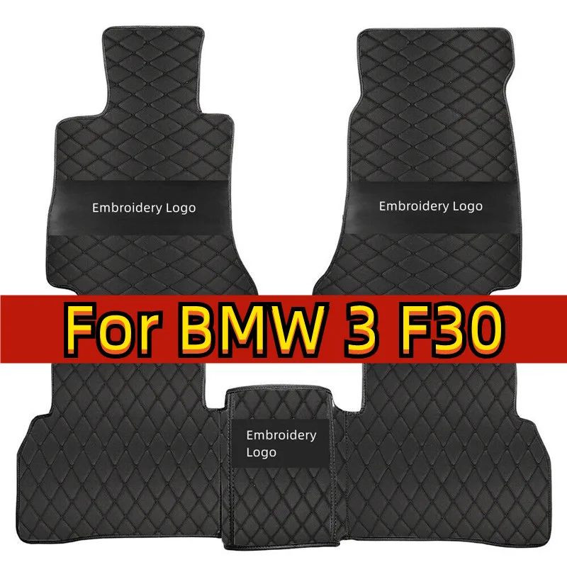 

Car Floor Mats For BMW 3 F30 325i 330i 320i 318i Five Doors 2013 2014 15 16 17 18 19 Foot Pads Carpet Cover Interior Accessories