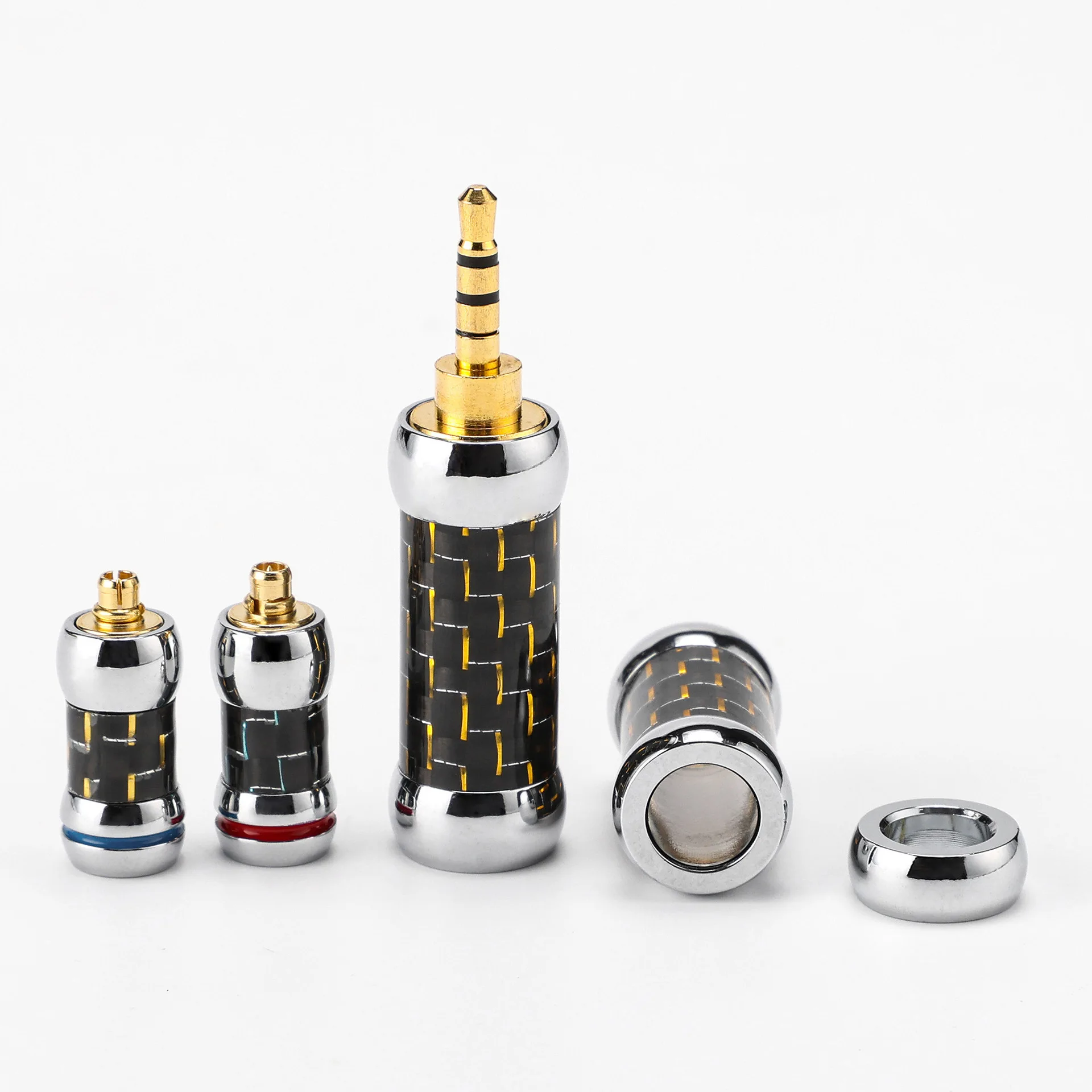 Juego de enchufes para auriculares 2,5 mm 3,5 mm 4,4 mm mmcx 0,78 mm