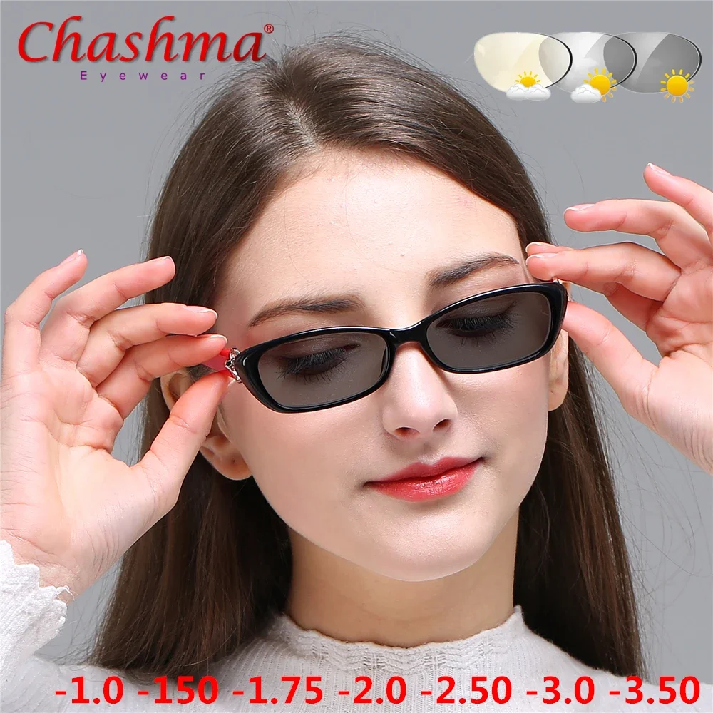 NEWMission Runway Myopia Glasses Wome Sunglasses Photochromic Eyeglasses  -1.0 -1.5 -1.75 -2.00 -2.50 -3.00