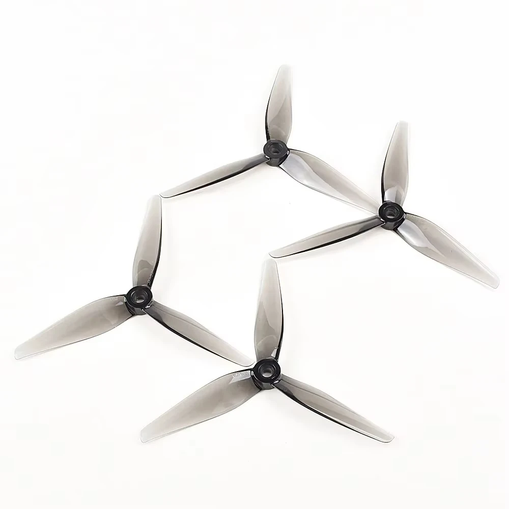 2Pairs HQPROP R37 5137 5.1X3.7X3 3-Blade Propeller for FPV Racing Freestyle Drones DIY Parts