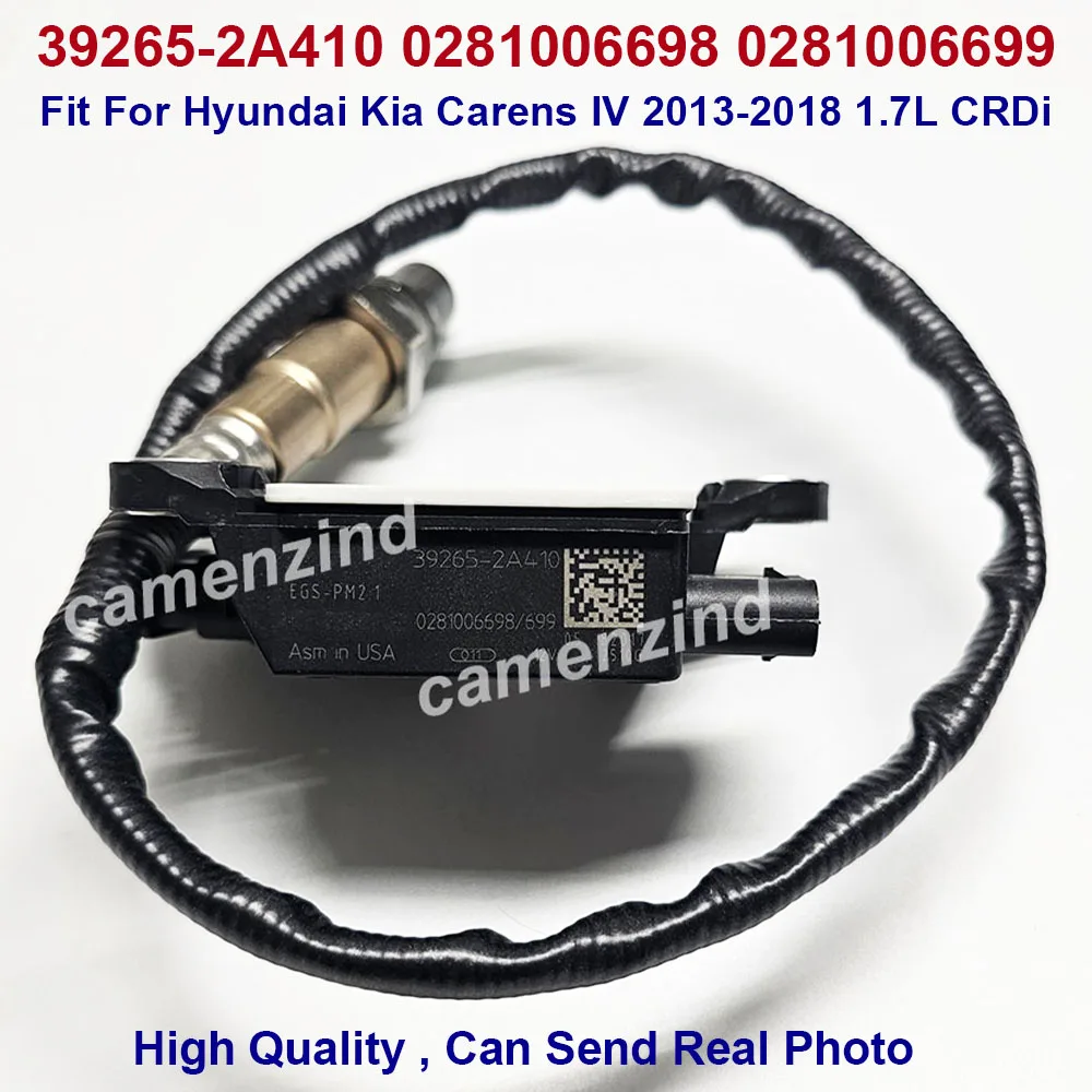 

39265-2A410 0281006698/699 0281006698 0281006699 392652A410 Particulate Matter PM Sensor For Kia Carens IV 2013-2018 1.7L CRDi
