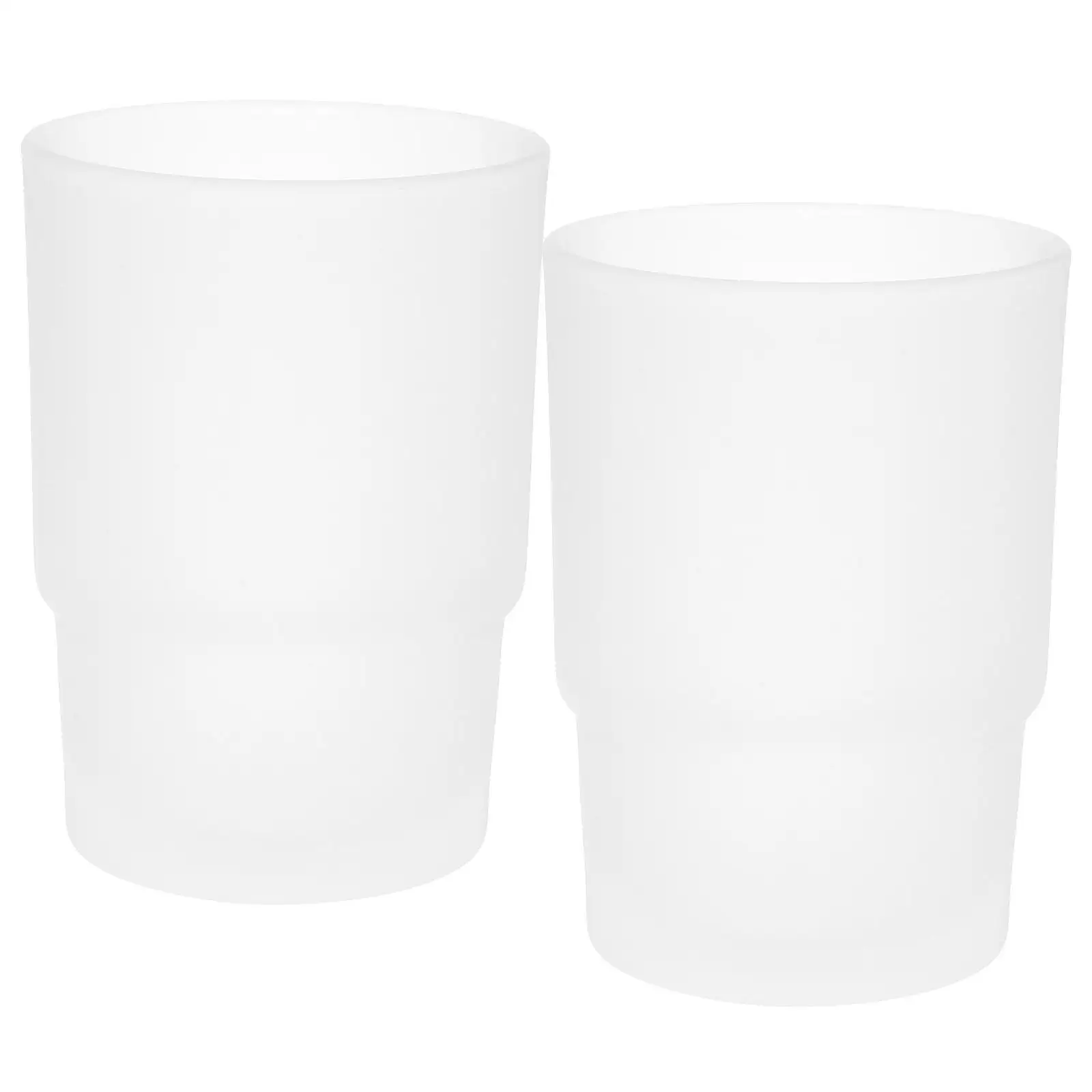

2 Pcs Glass Toothbrush Clear Transparent Bathroom Toothpaste Storage Holder Wash Cups Glass Cleaning Cups Toothbrush Cup