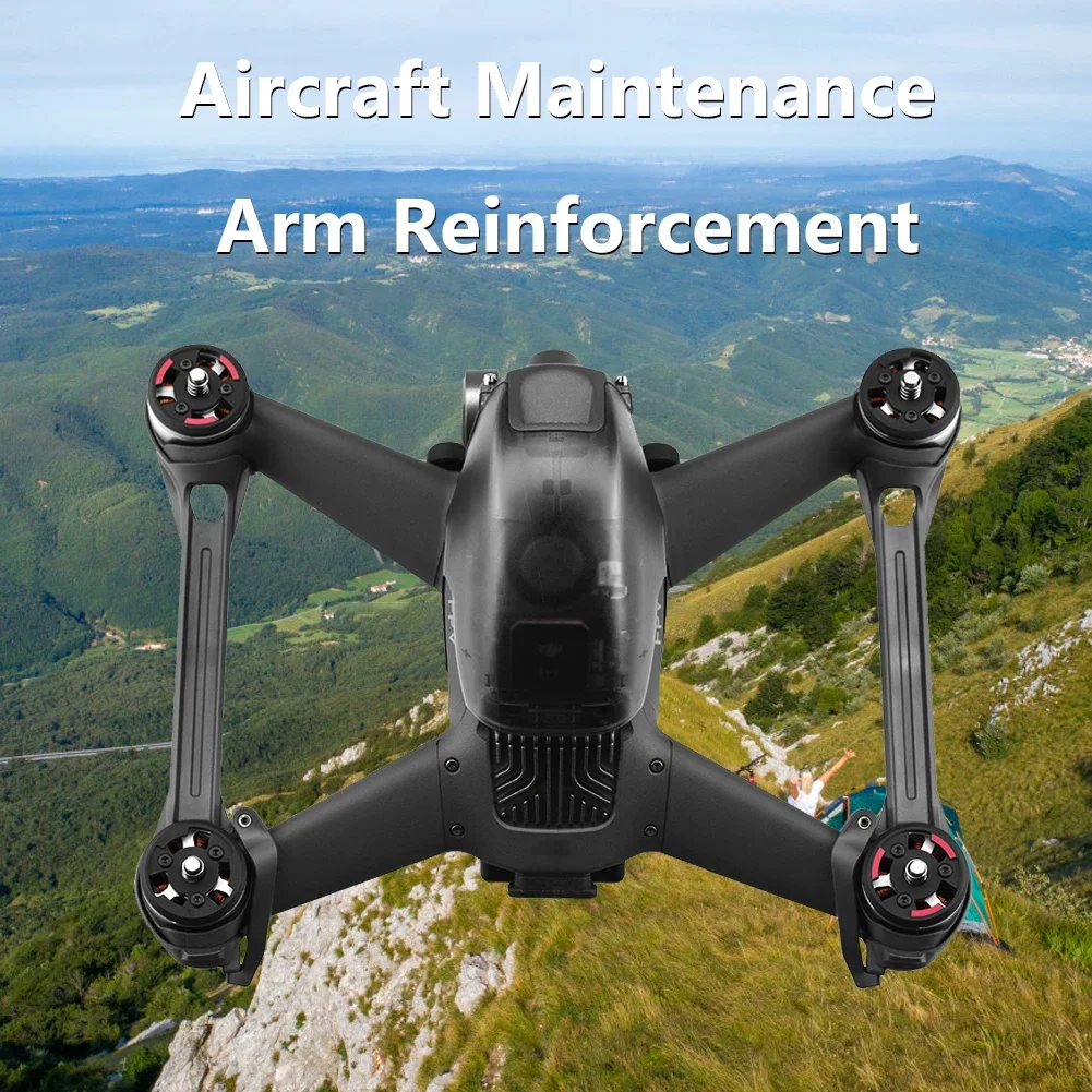 Drone Maintenance Arm Reinforcement Arm Bracers for DJI FPV Combo Enhancement Repair Replacement Accessory