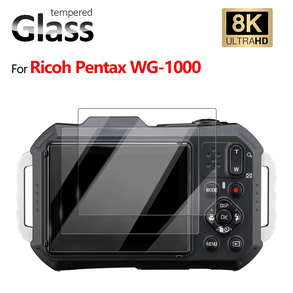 2Pcs For Ricoh GR GR2 GR3 GRIII GR Mark III II CX6 CX5 CX4 CX3 CX2 CX1 GR Digital IV III RICOH G900 WG-6 Camera Protective Film