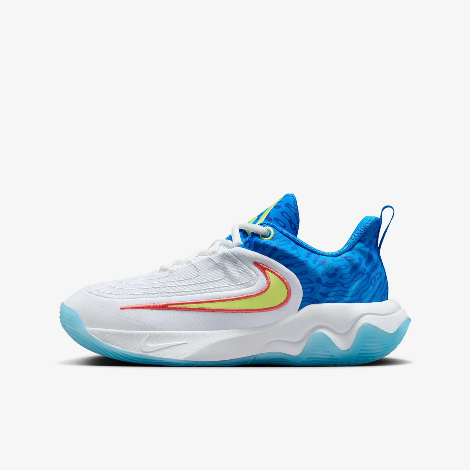 

Оригинальные новые детские баскетбольные кроссовки Nike с низким верхом и мягкой подкладкой в стиле ретро HF1181-100