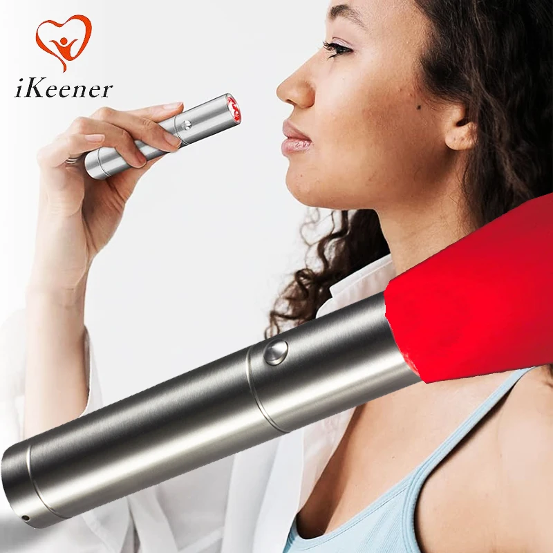 

850nm Infrared Light LED Flashlight Red Light Therapy Device Torch 630nm 660nm Red Light Therapy for Body Skin Pain Relief