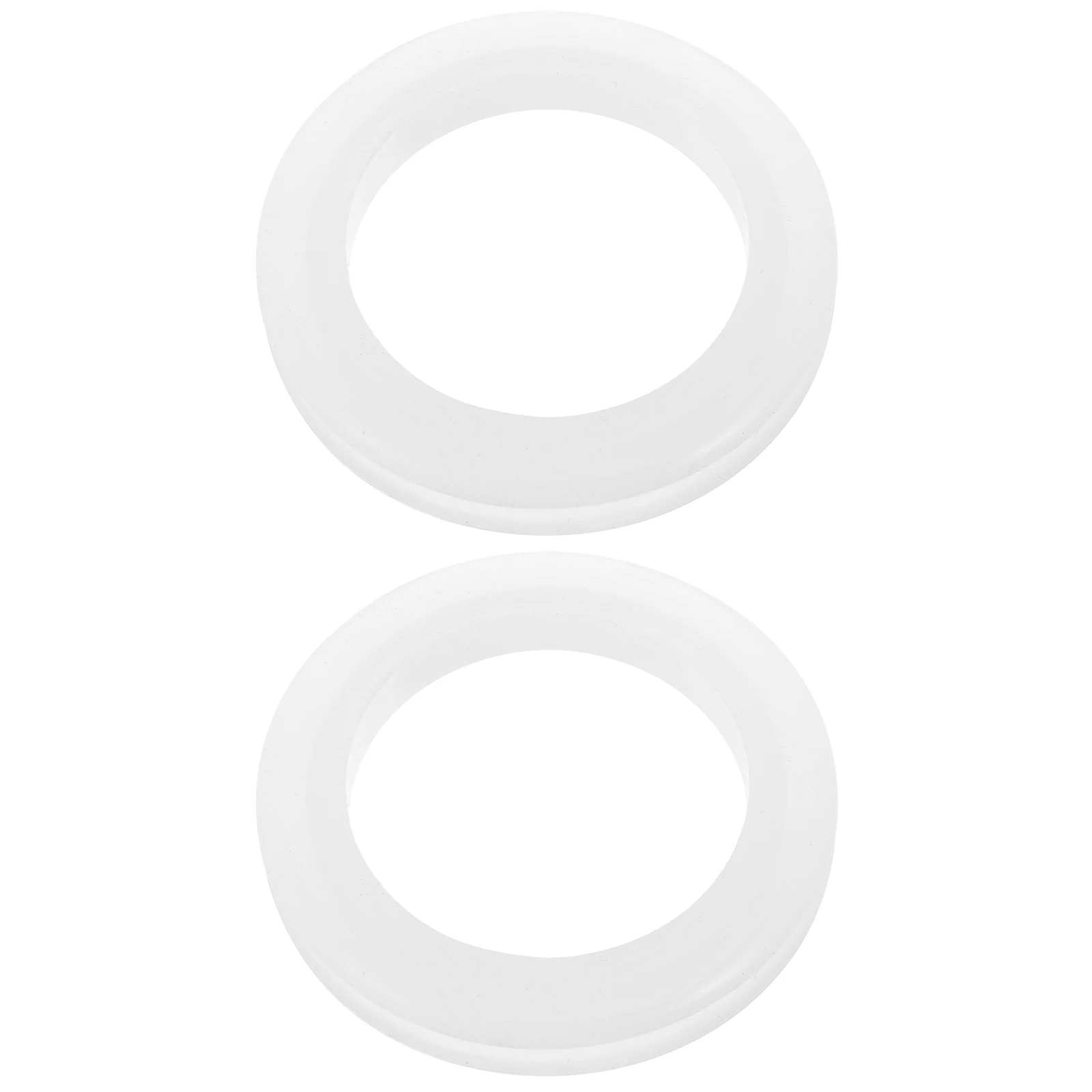 

2pcs Umbrella Hole Ring Transparent Silicone Patio Table Accessories Shaking Resistant Sunshade Hole Rings Outdoor Furniture