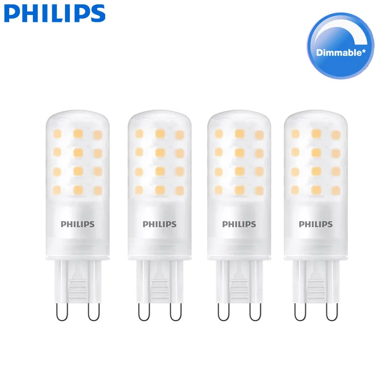 

Philips 4 шт. CorePro LED G9 Капсула 1,9 Вт 2,7 Вт 3,7 Вт 4 Вт Светодиодная контактная лампа Замена галогенной лампы G9 2700 К Белый 220 В Декоративные светильники
