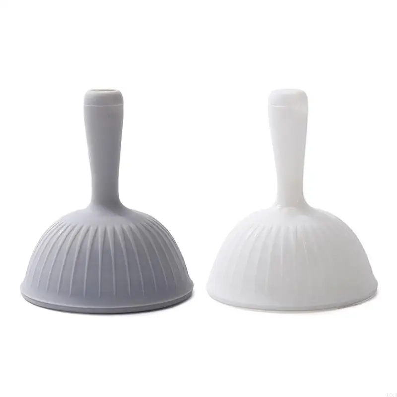 Heat Resistant Silicones Funnel Splashes Proof Design Dishwasher Safe Kitchen Tool 0XXB