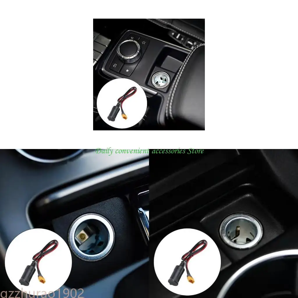 

97QB 12AWG CAR Adapter Adapter Line Line XT60 Мужской и женский розетка.