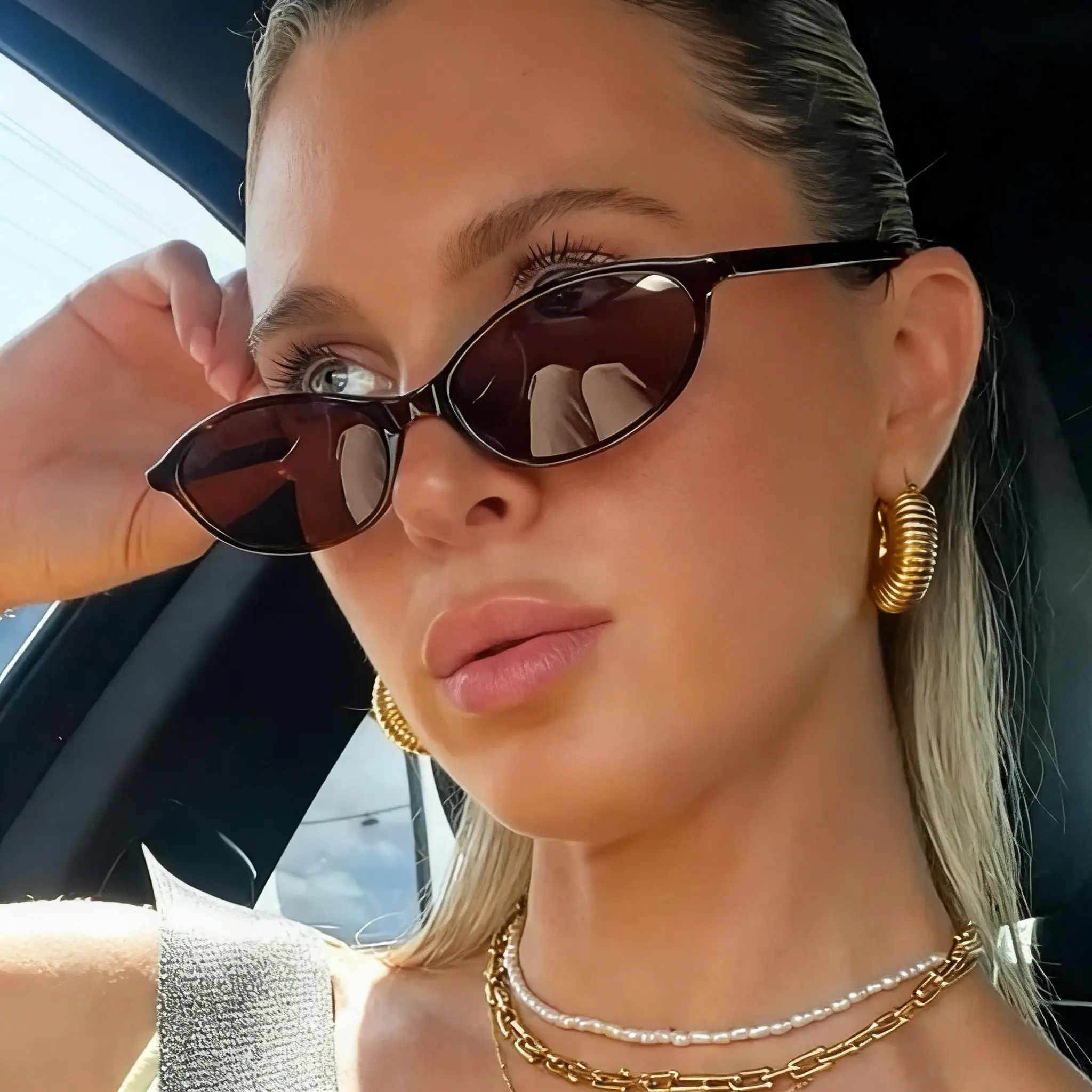 Paquete de 2 gafas de sol de moda, adecuadas para el uso diario, perfectas para diversas ocasiones y estilos modernos