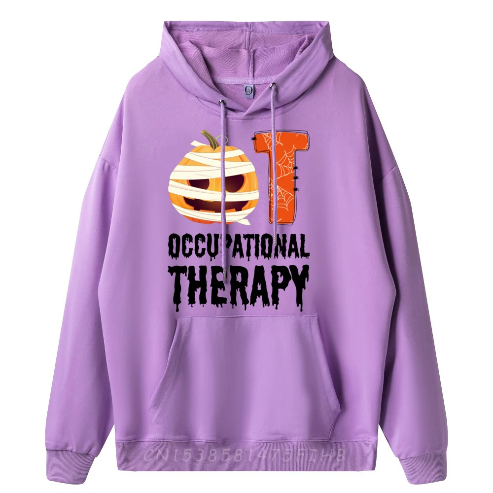 Fun Groovy Occupational Therapist Cute OT Therapy Halloween Vintage Sweatshirts Luxury Hoodie