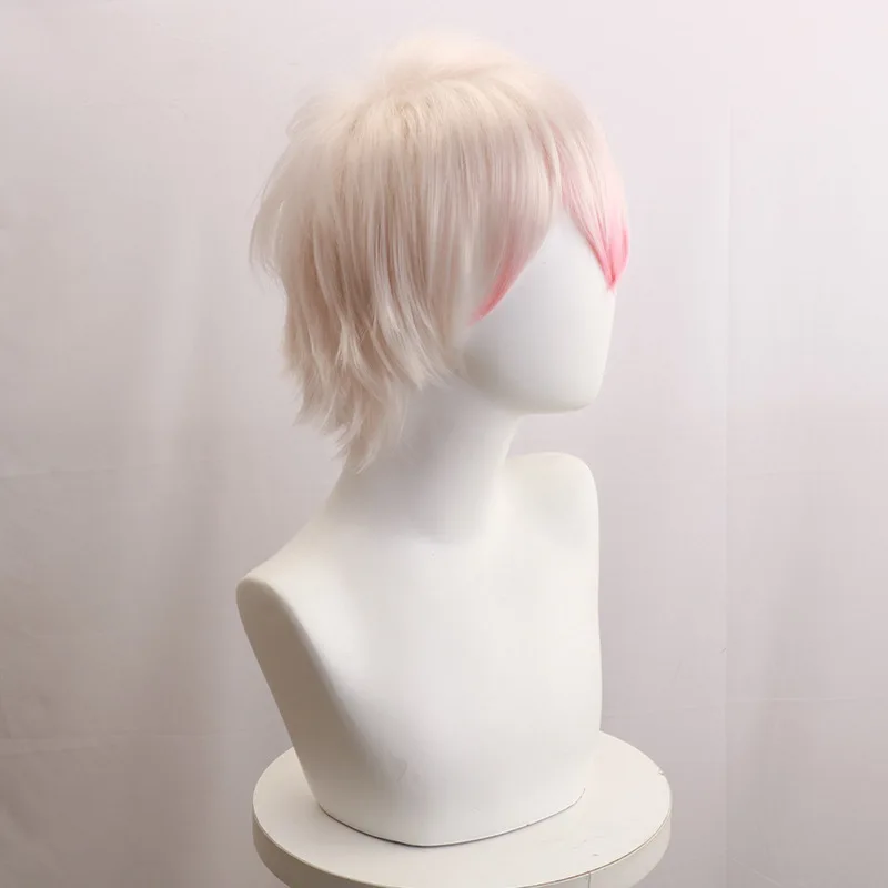 Peluca de cosplay desconocida Mystic Messenger Rose Web