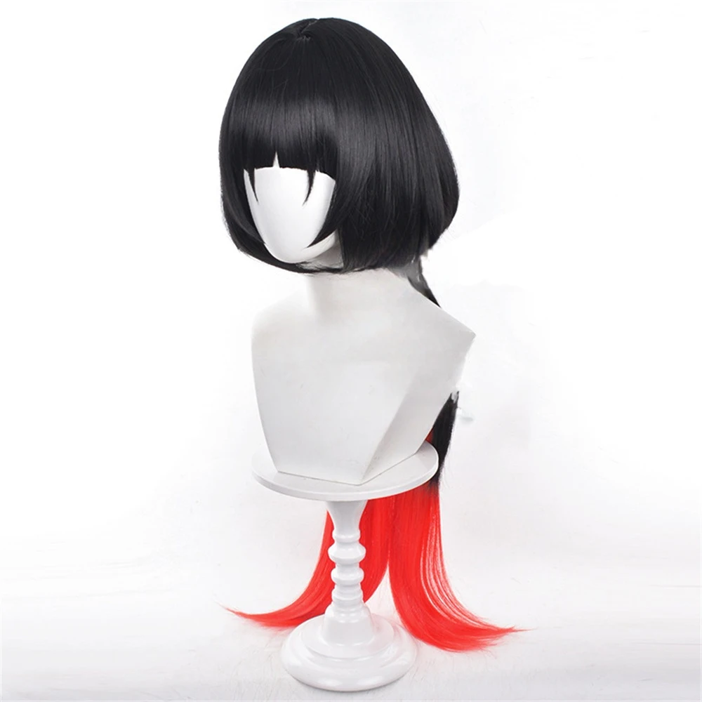 ZZZ Jane Doe Wig Game Zenless Zone Zero Cosplay Wig Women 90cm Long Gradient Hair Jane Doe Halloween Wig +Free Cap