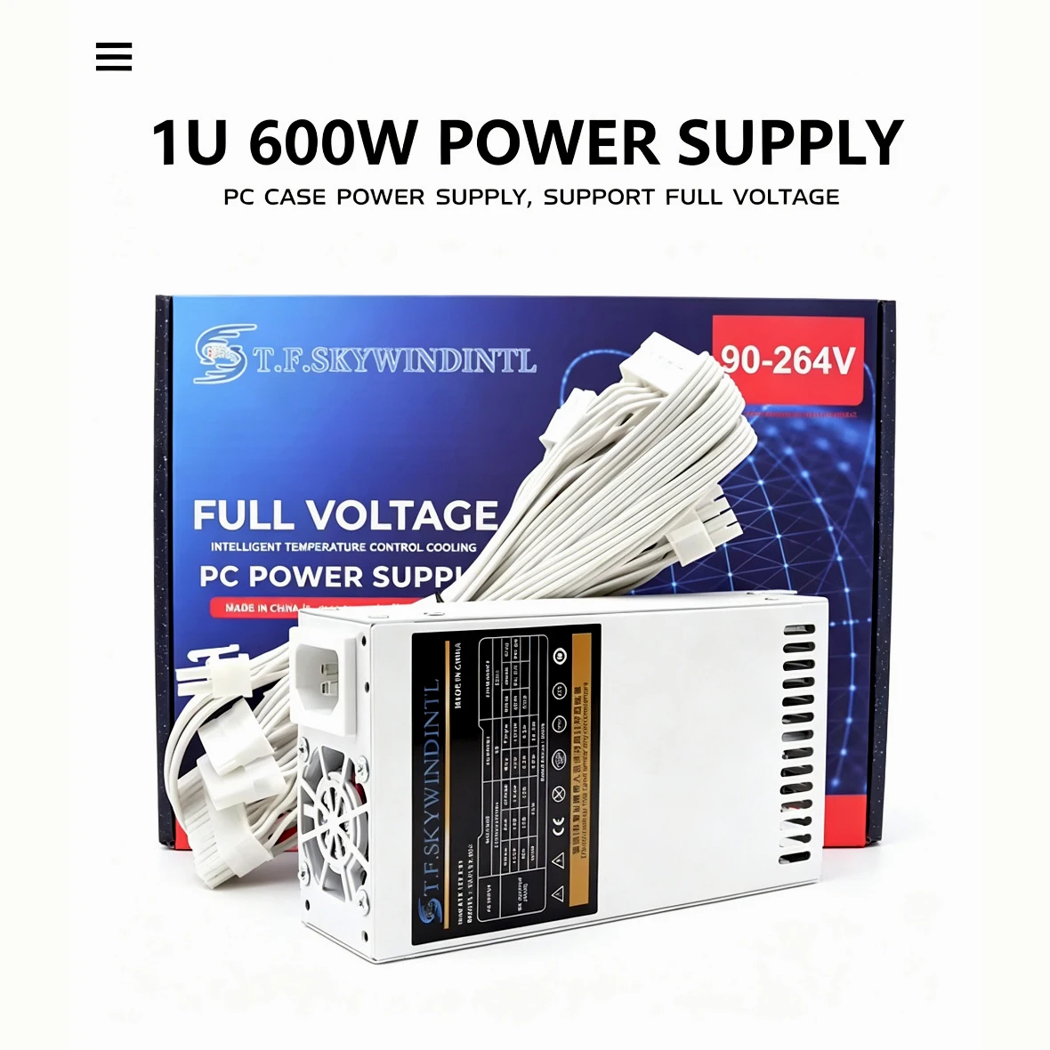 Power Supply 650W - Fuente de Alimentación de 600W FLEX