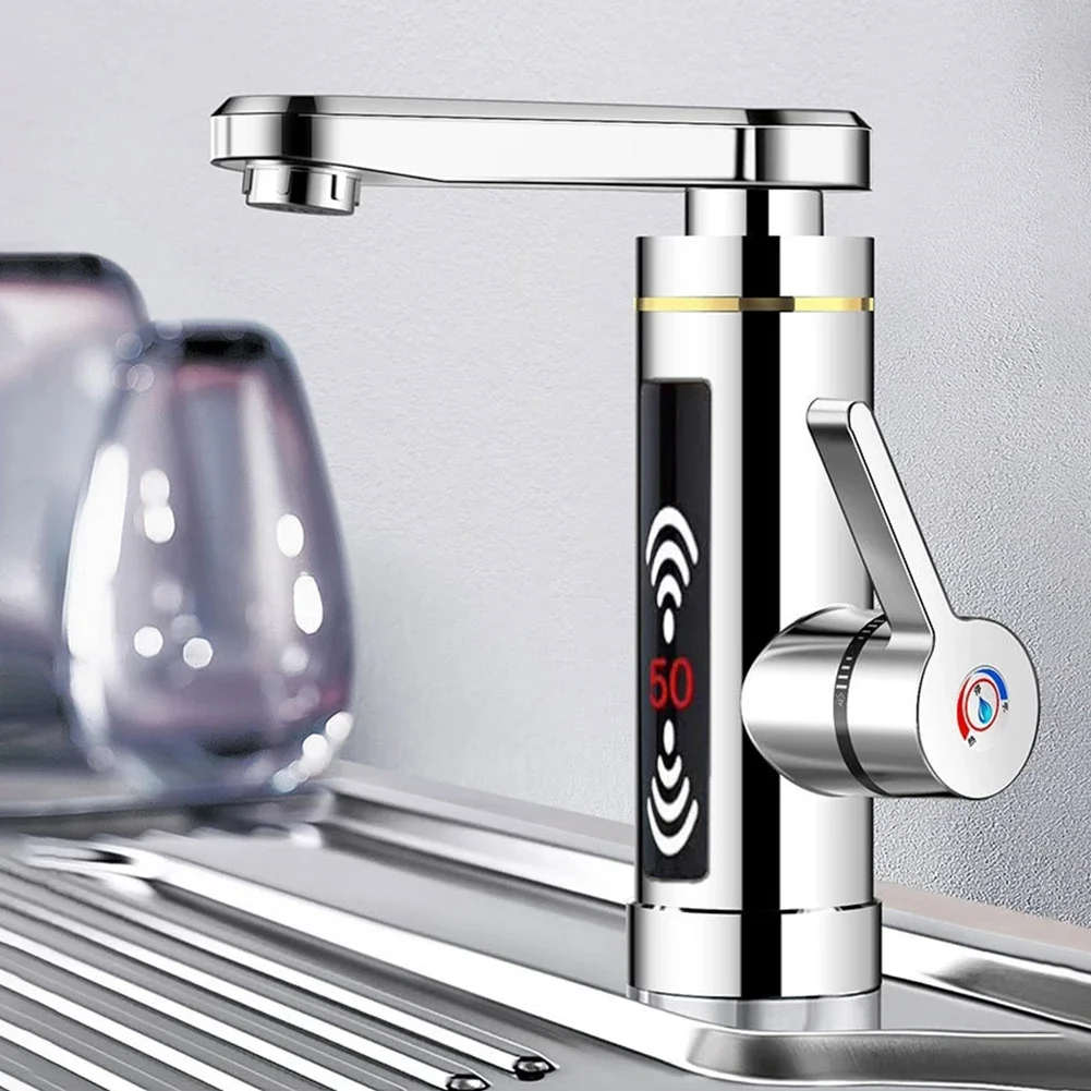 3300W 220V Electric Kitchen Water Heater Tap Kitchen Instant Hot Water Tap Water Faucet Heater Cold Heating Faucet