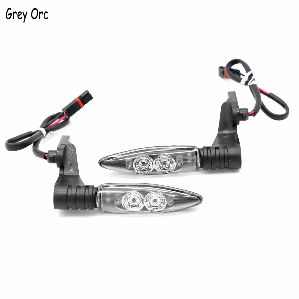 Motorcycle Turn Signal Lights LED Indicator flicker signal Lighting For BMW S1000RR R1200GS F800GS F800R K1200R K1300S R1200GS - view 6