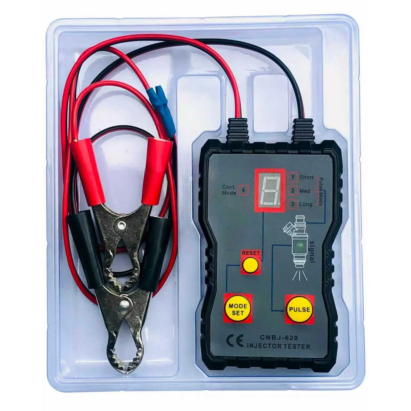 

Injector Tester Tool 12V Gauge Detector Injector Pressure Tester For System Maintenance Performance Checks Troubleshooting