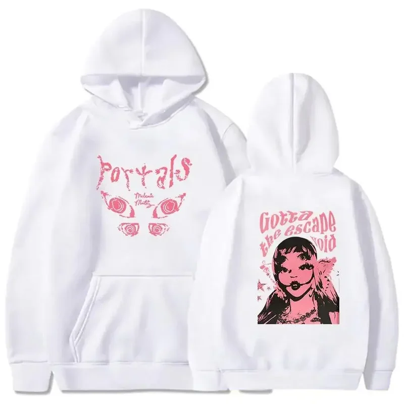 Melanie Martinez long sleeve hooded sweatshirts Harajuku street fashion sweaters casual portals tour hoodies from Amy Martinez