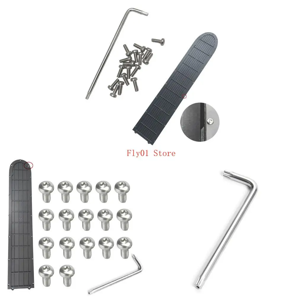 

Electric Scooter Bottom Battery Cover Metal Screws for M365 Enhanced Durability