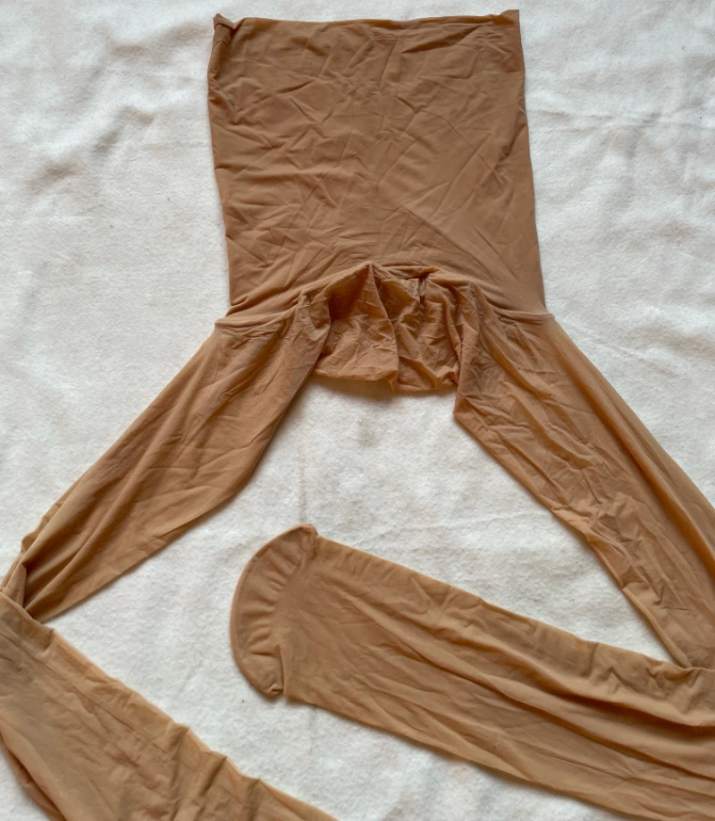 Ultra Soft Seamless Long Length Men's Stockings Smooth Crotch Mask Silk Stockings Fine Texture Breathable Comfortable Pantyhose