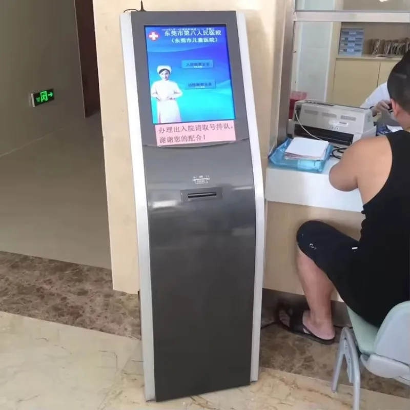 19inch/22inch Queue Calling Machine LCD Screen Display All-in-One for Hospitals Schools Banks & Ticketing