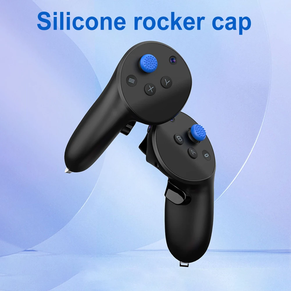 Controller Thumb Grip Cap Replacement Silicone Joystick Cap VR Accessories for Meta Quest 3/Quest2/Pico 4/Quest Pro