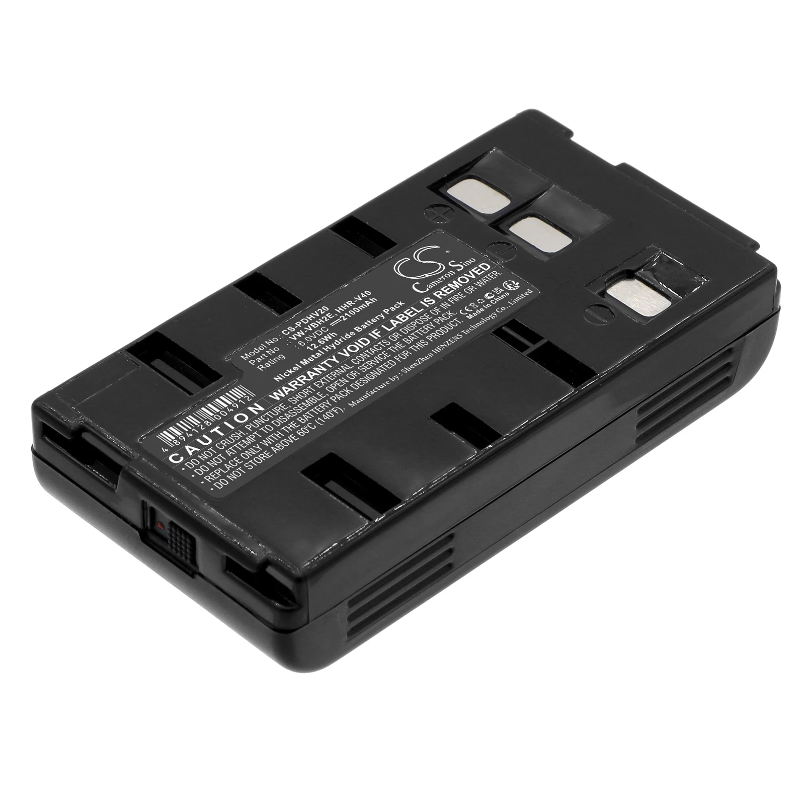 

Ni-MH Camera Battery for Blaupunkt, 6.0V, 2100mAh, Compatible Models: CC-664, CC-684, CC-695, SC-625, SC-634, ST-634