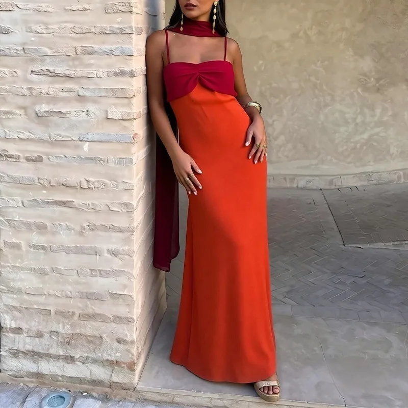 

FL New Women Garter Slip Dress Spaghetti Strap Bodycon Mini Stockings Included Y2K Party Club Streetwear Lady Fashion Dress 2026