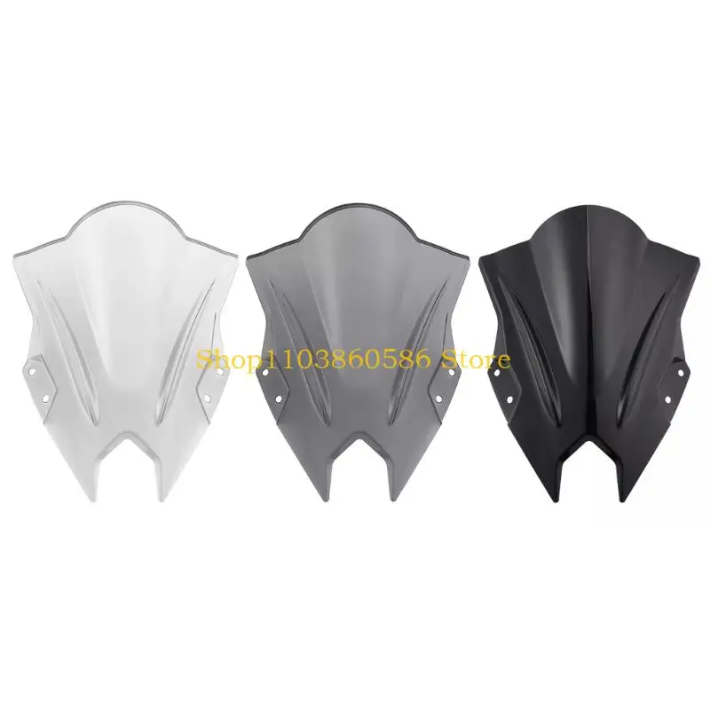 

242A Windscreen Motorbike Accessories for 500 2024-2025 Motorcycle Fairing Double Bubble Wind Deflector Windshield