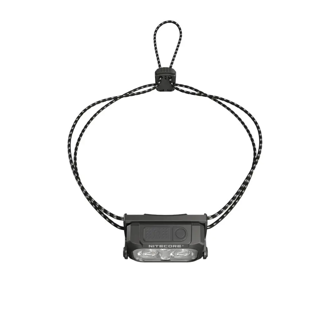 Nitecore NU25 MCT UL 400LM كشافات أمامية خفيفة الوزن للغاية ومتعددة الألوان ودرجة حرارة قابلة لإعادة الشحن وبطارية مدمجة