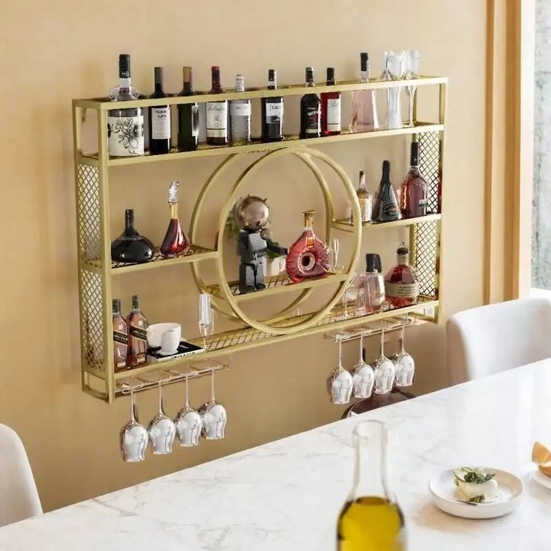 Showcase Glass Cabinet Bar Storage Cabinet Home Bar Furniture Wine Display Bar Counter Modern Design Weinschrank Furniture