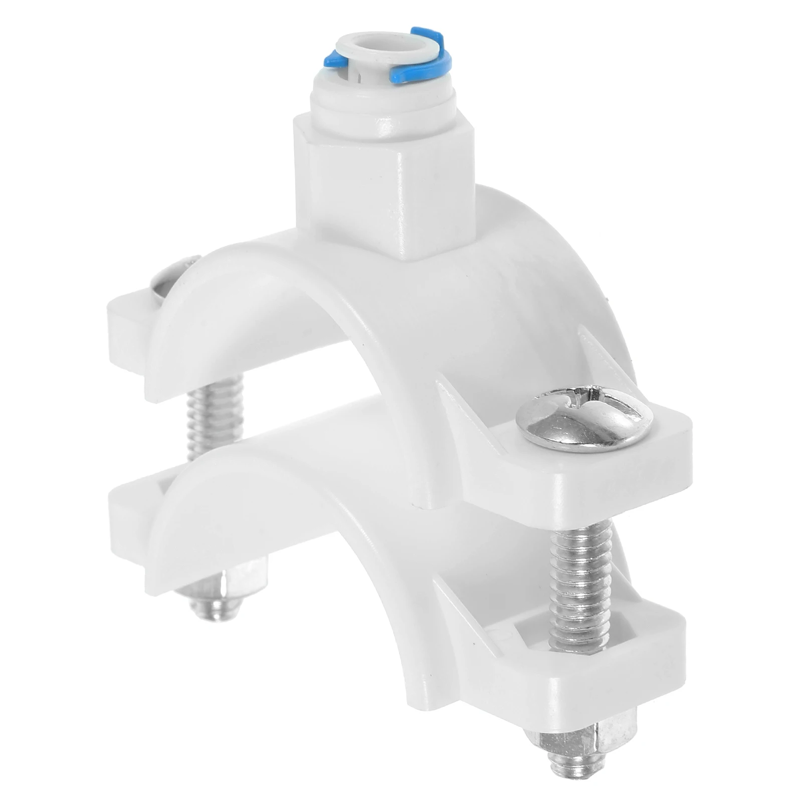 

RO System Drain Saddle 1/4 Inch Quick Connect Clamp POM Material Fits 40-48mm Pipe Waste Water Valve Filter Accessories