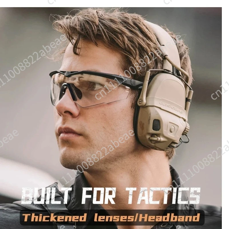 Tactical Goggles Set Windproof Dustproof CS Military Shooting Bulletproof Sunglasses Motorcycle Mountaineering Glasses