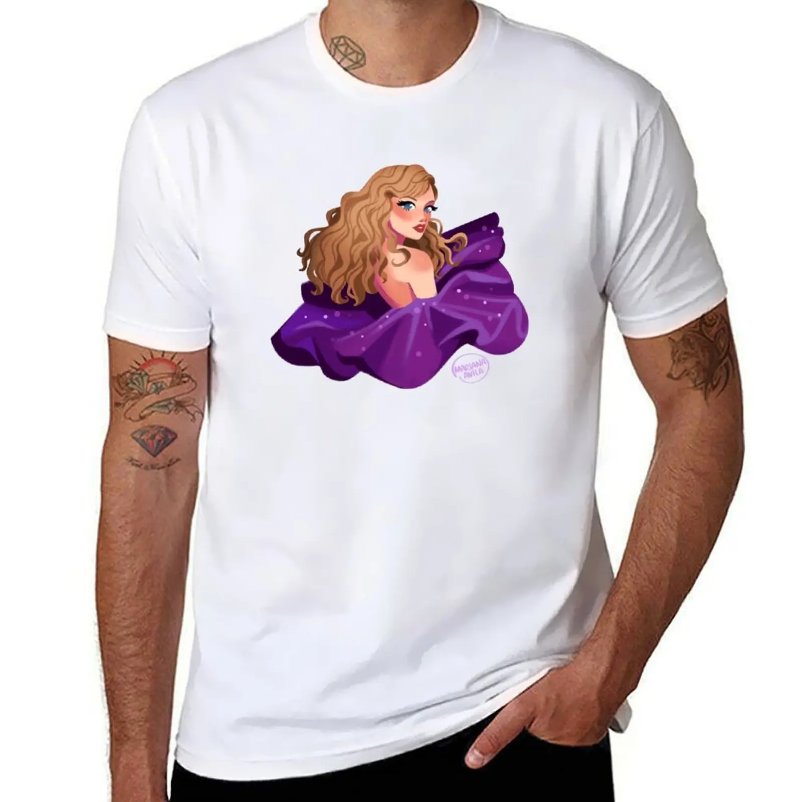 

PURPLE TV T-Shirt t shirts designer black cotton t-shirt plain for man package T-Shirt