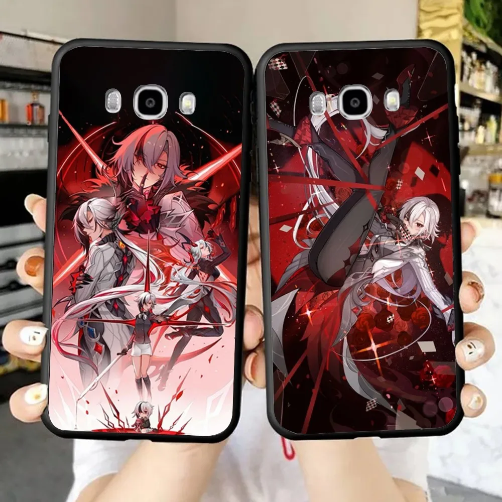 A-Acheron G-Genshin Impact-T Phone Case For Xiaomi 11 Redmi Note 11 5G 8T 9A 9 10T Note8Pro Note9 12SUltra Black Case