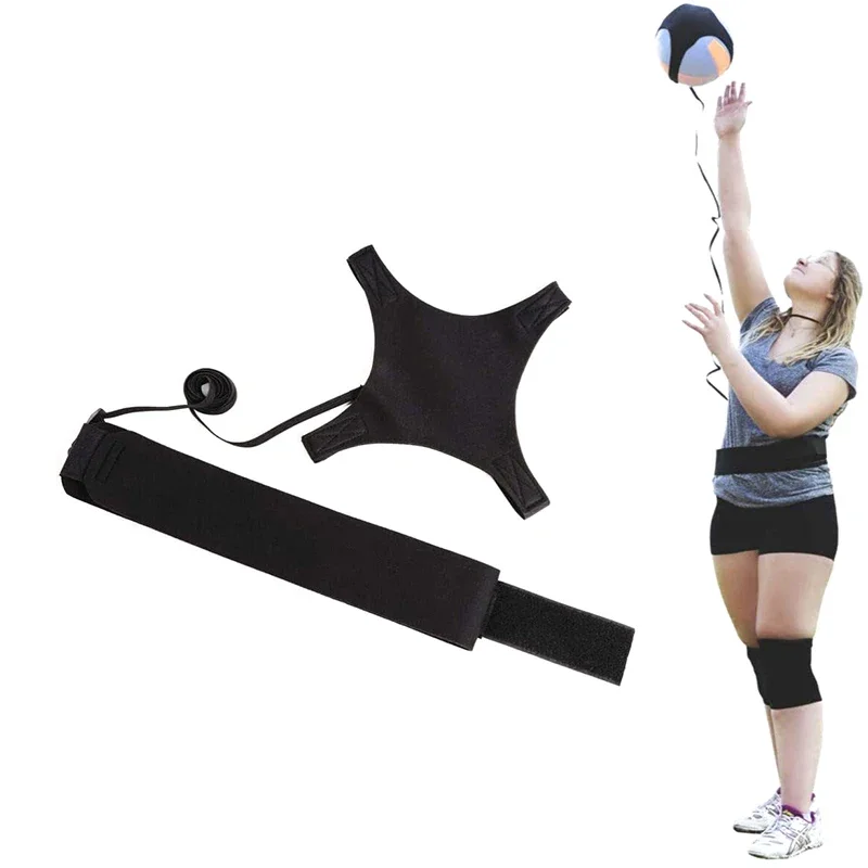 Volleybaltrainingsapparatuur Hulptrainingsriem Solo oefentrainer voor serveren en armschommel Serveertrainingsaccessoires Ballen