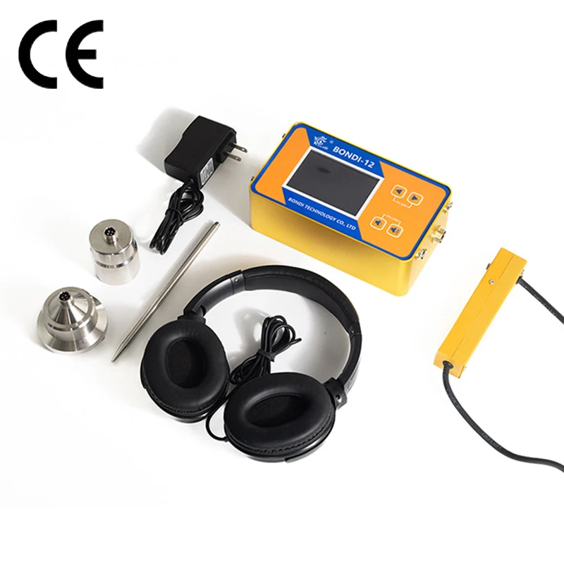 Hot Sale CE Certification BONDI-12 Water Leak Detector Geophones Pipeline Water Leak Thermal Detector With Dual-Channel Filter