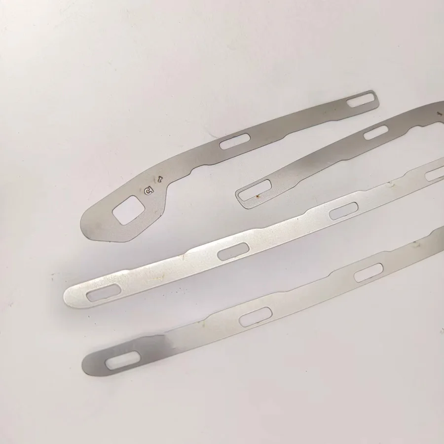 4Pcs Rear Bumper Repair Metal Plate Bracket Steel Broken Opening Rotten Buckle Fit For Mitsubishi Lancer EX 2009-2014 2015 2016