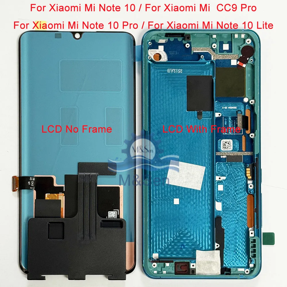 Ecran-lcd-amoled-original-de-647-pouces-pour-xiaomi-mi-note-10-mi-cc9-pro-mi-note-10-pro-mi-note-10-lite-cadre-d'affichage-panneau-tactile-numeriseur
