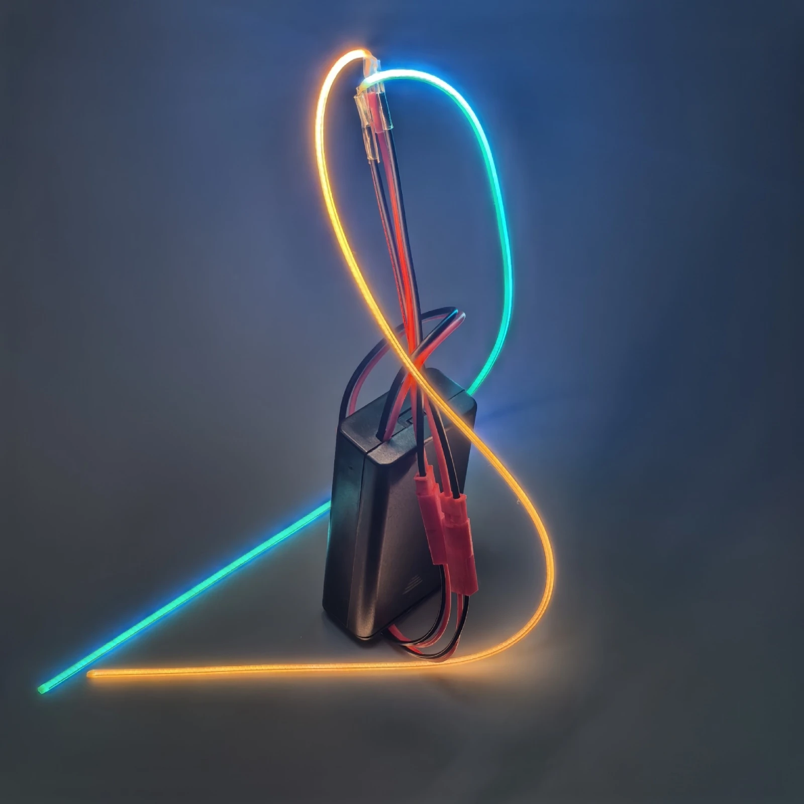 DC 3V Battery Powered LED Filament Flexible 360° Glowing Luminous Bendable DIY Creative Edison Bulb Lamp Parts Diode Lighting