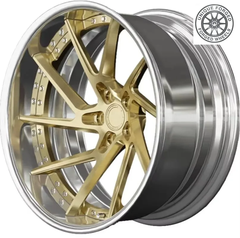 26 Style Forged 2‑piece Custom Wheels 5x120 5x127 6*139.7 17 18 20 22 24 26 28 Rims Inch For Passenger Car Wheels