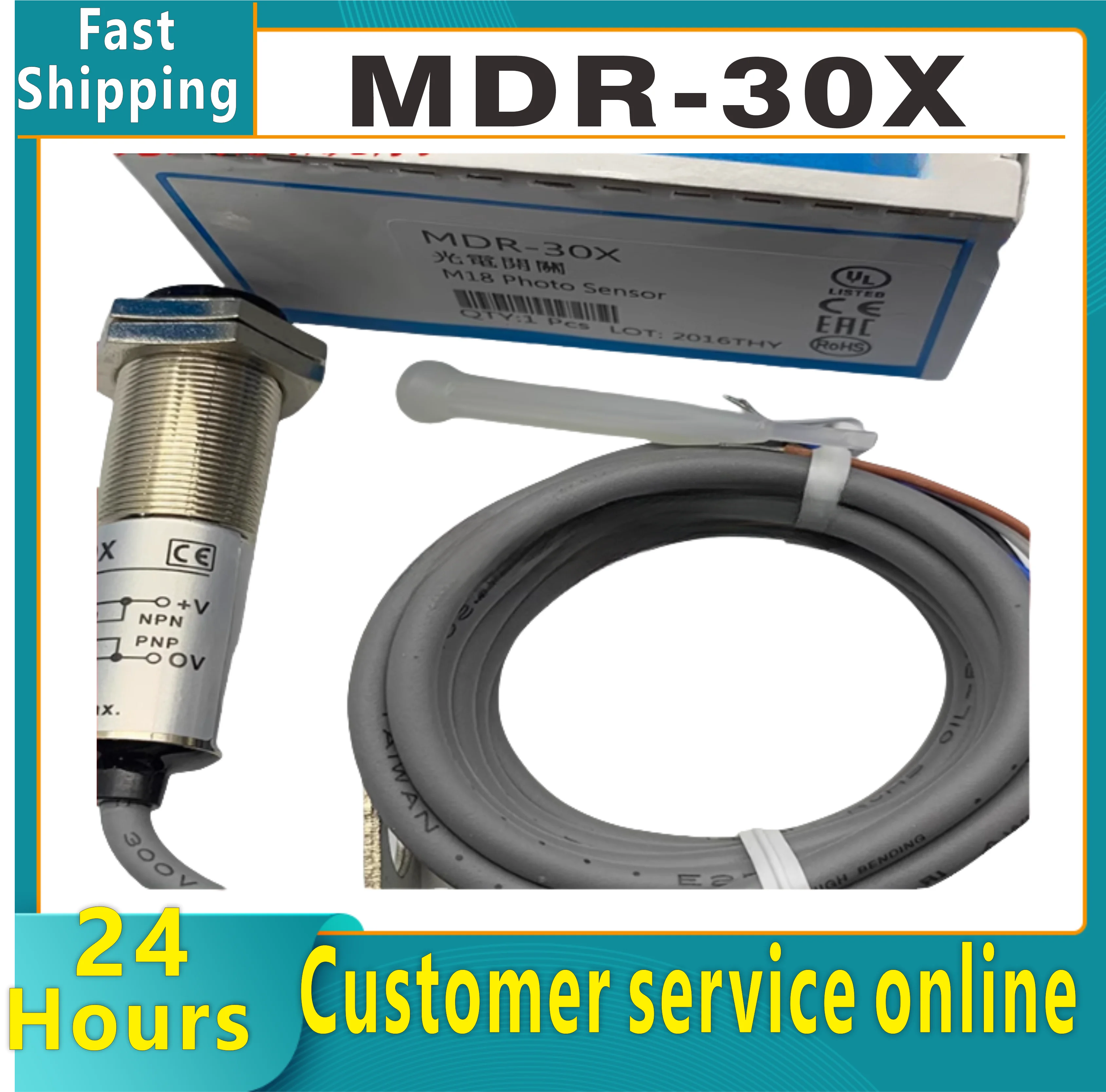 MDR-30X or MDR-10X FOTEK new original photoelectric switch sensor