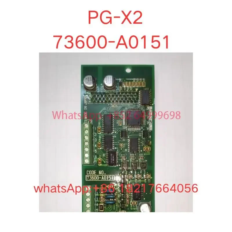 Used PG-X2  Yaskawa PG Card for Elevator 73600-A0151