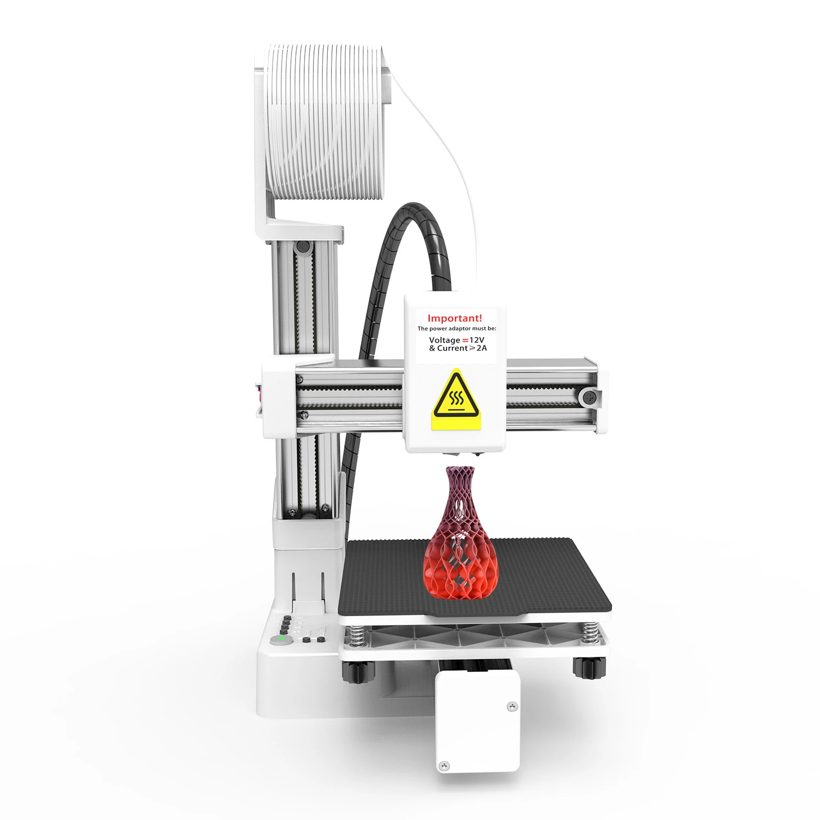 EasyThreed K10 3D Printer 100x100x100mm Printing Size Removable Platform Mini Desktop 3D Printing Machine for Kids Beginners