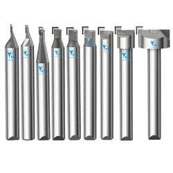Yuhe CVD Diamond Tools Side and Endmilling Tool Used In CNC Milling Machine For Jewelry Mirror Effect Processing Jewelry Tools