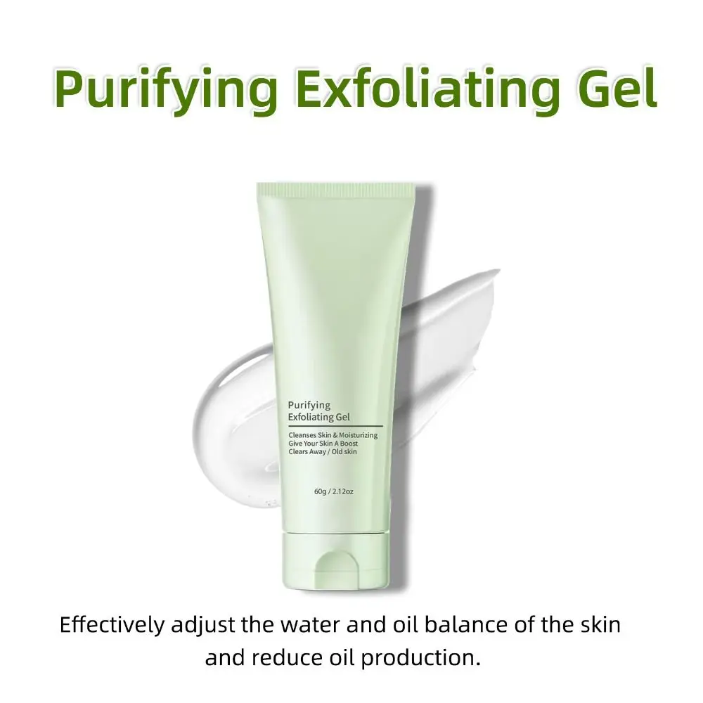 Moisturizing Purifying Exfoliating Gel Gentle Remove Dead Skin Facial Cleansing Cream Deep Cleansing Improve Pores Skin Care